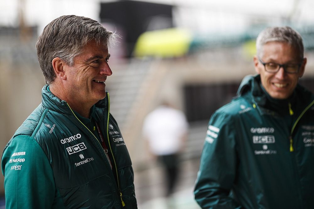 Andy Stevenson, Director Deportivo de Aston Martin