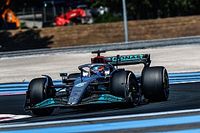 Russell disfrutó del mensaje de Wolff durante su batalla con Pérez