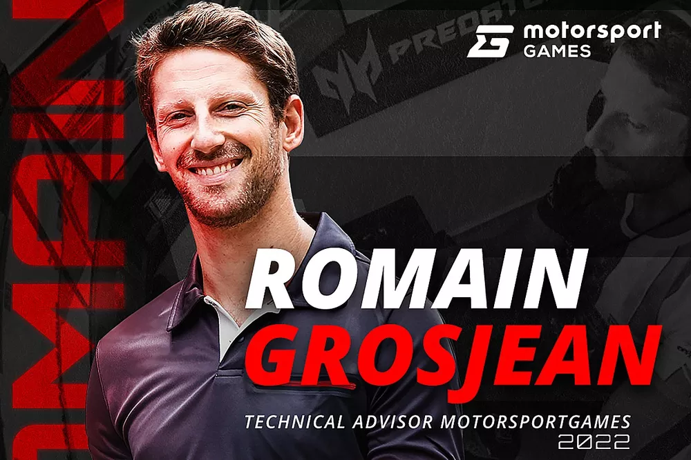 Motorsport Games slaat handen ineen met Romain Grosjean voor ontwikkeling rFactor 2 en esports
