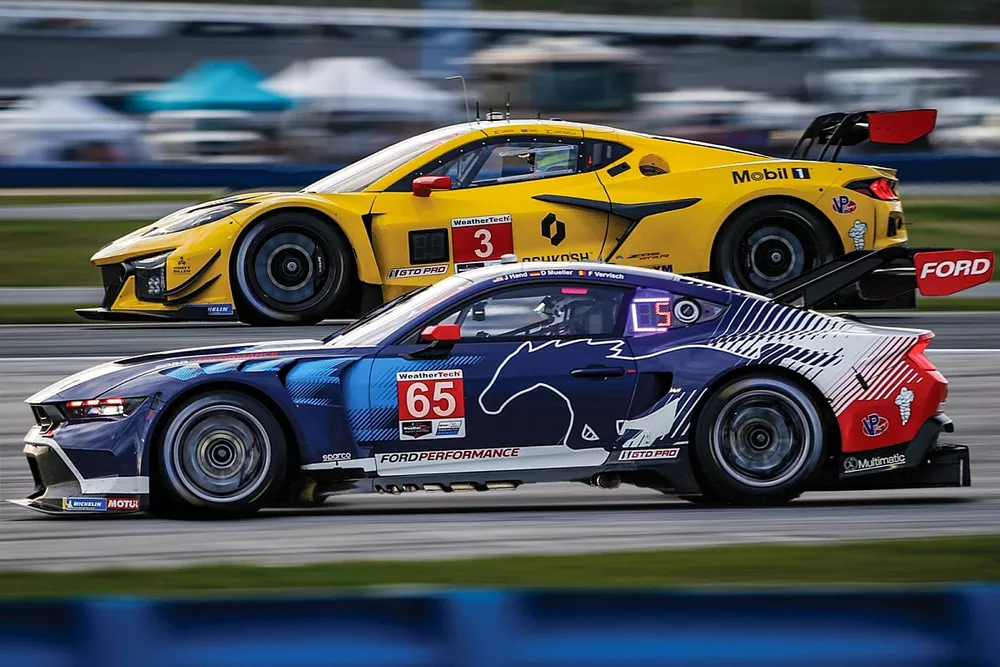 Corvette and Ford IMSA Roar