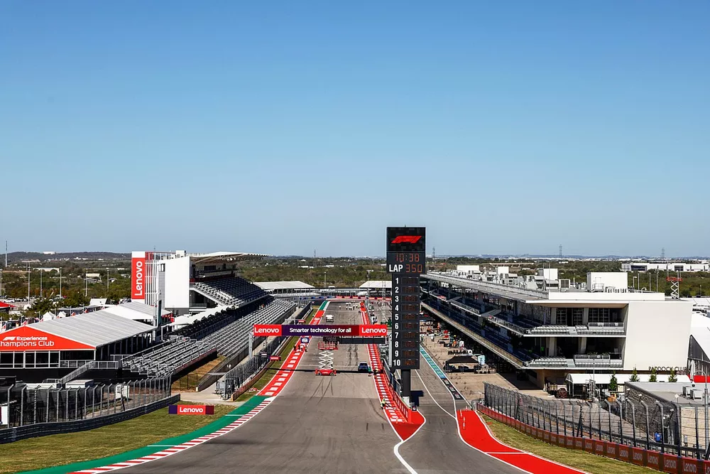 A view of the track