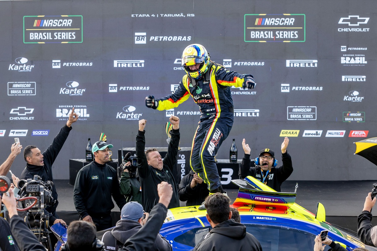 Martelli fala sobre fim de semana "perfeito" na NASCAR Brasil em Tarumã