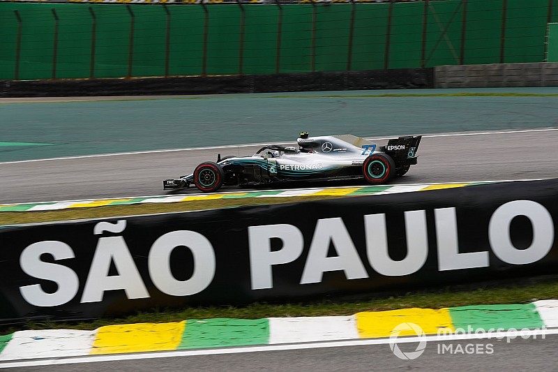 Bottas lidera 1-2 da Mercedes em Interlagos por 0s003