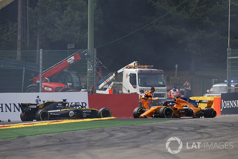 Hulkenberg: Çok geç frenledim