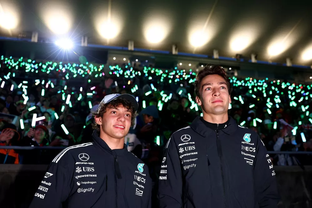 George Russell, Mercedes, Andrea Kimi Antonelli, Mercedes