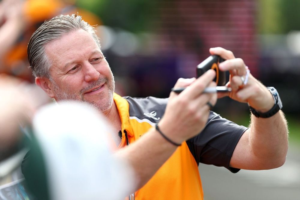 Zak Brown, Chief Executive Officer of McLaren