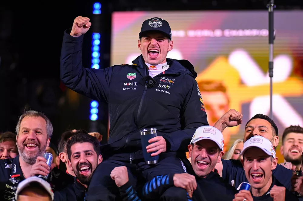 World champion Max Verstappen, Red Bull Racing