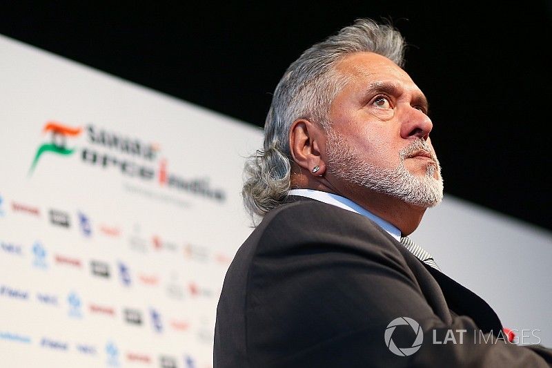 Dr. Vijay Mallya, due&ntilde;o del equipo Sahara Force India F1