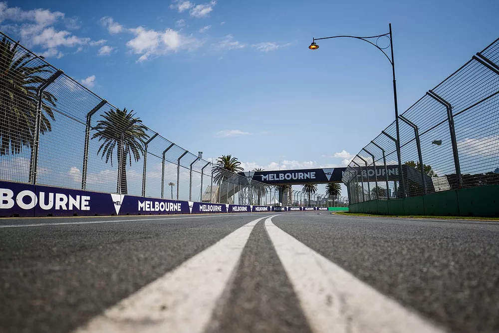 Le circuit de l'Albert Park &agrave; Melbourne