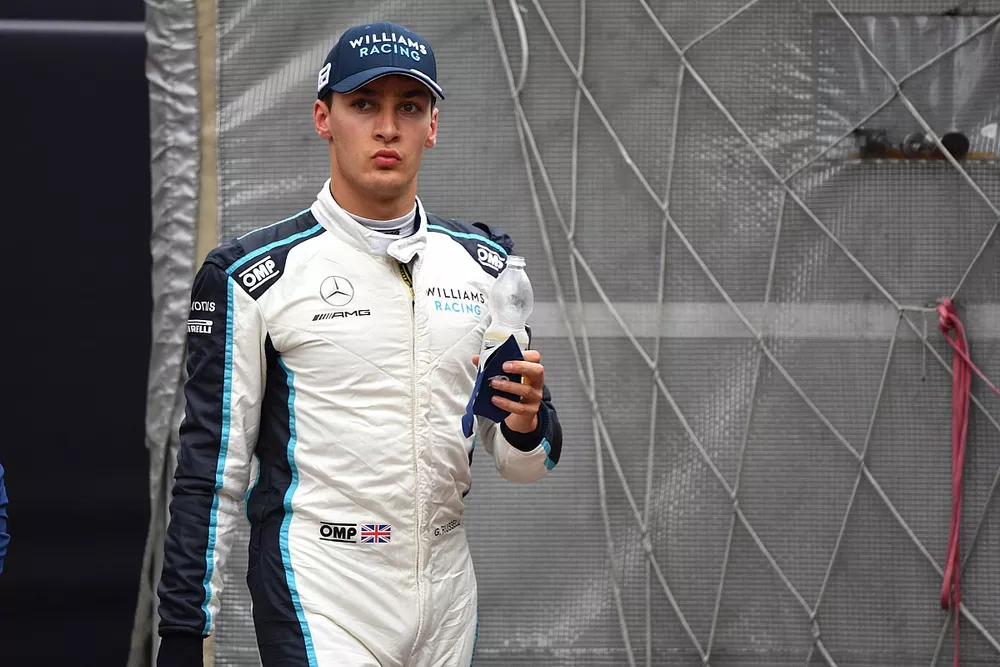 George Russell, Williams, after Qualifying