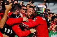 El presidente de Ferrari agradece a Leclerc por "el mejor regalo"