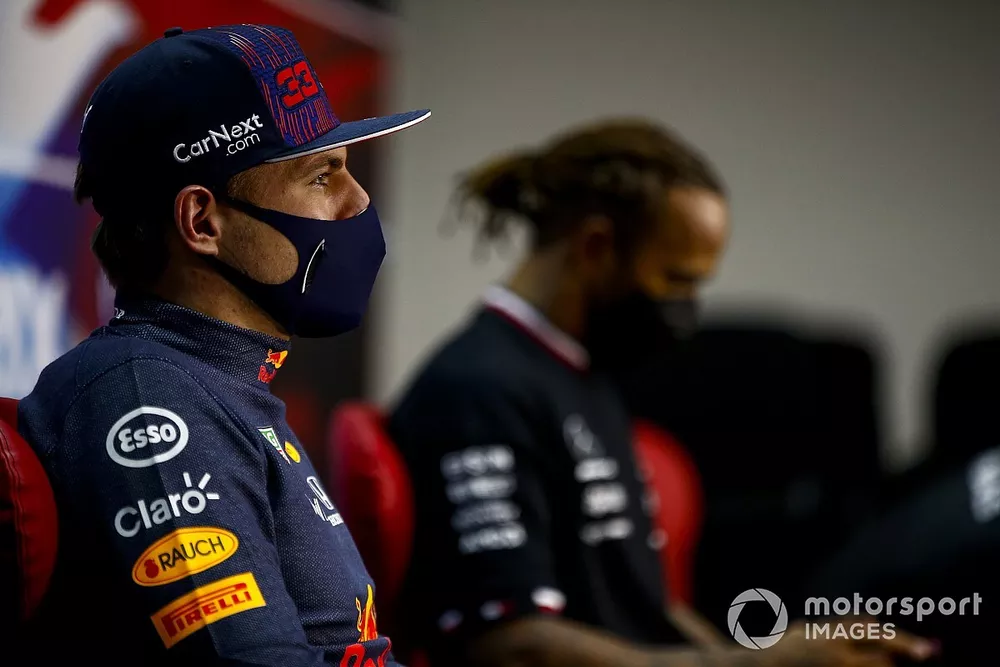 Max Verstappen, Red Bull Racing en conf&eacute;rence de presse