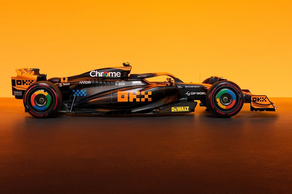 McLaren MCL60 special livery, Singapore/Japanese GP