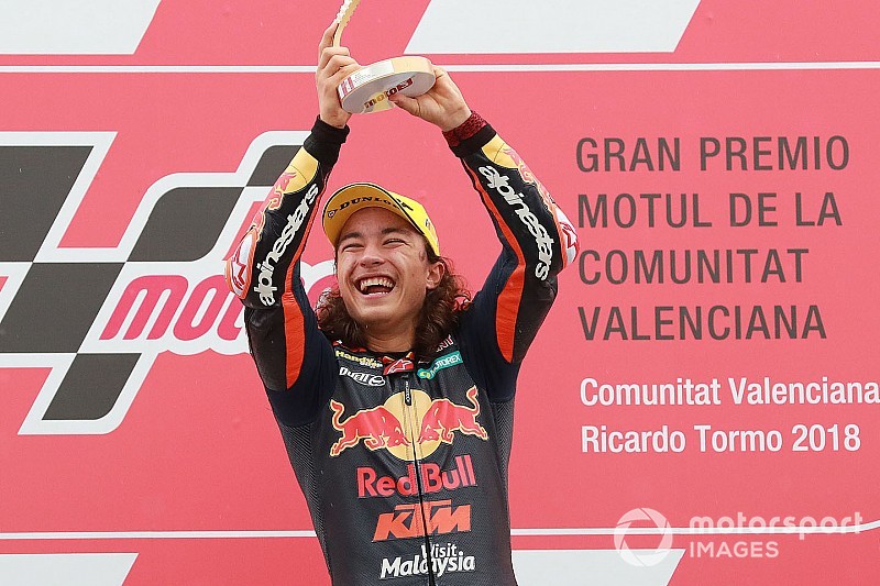 Can Öncü, Moto3'teki ilk yarışını kazandı, tarihi başarıya imza attı!