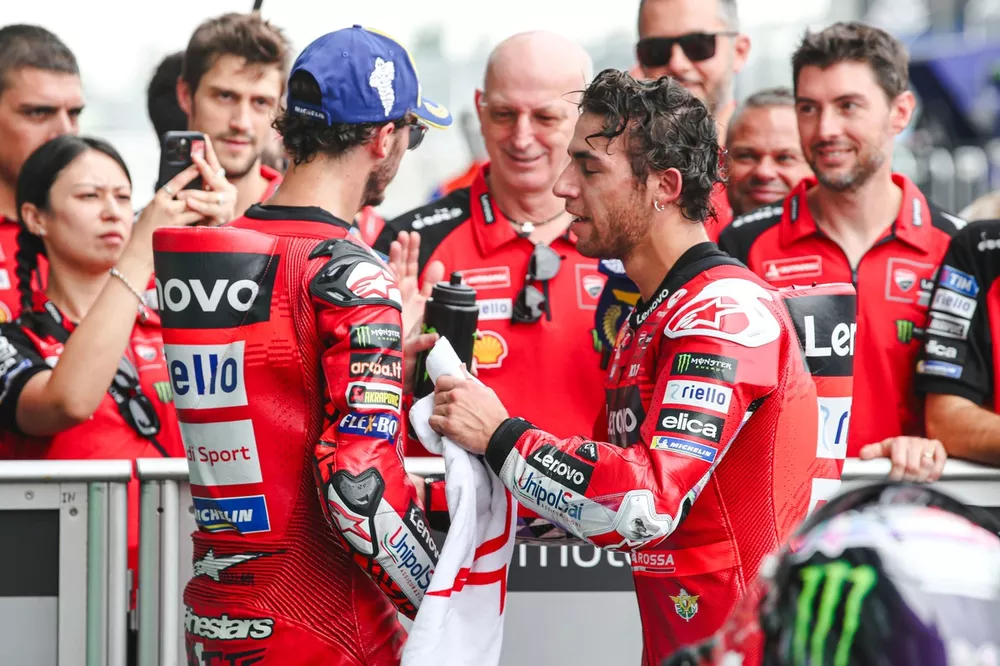 Francesco Bagnaia, Ducati Team, Enea Bastianini, Ducati Team