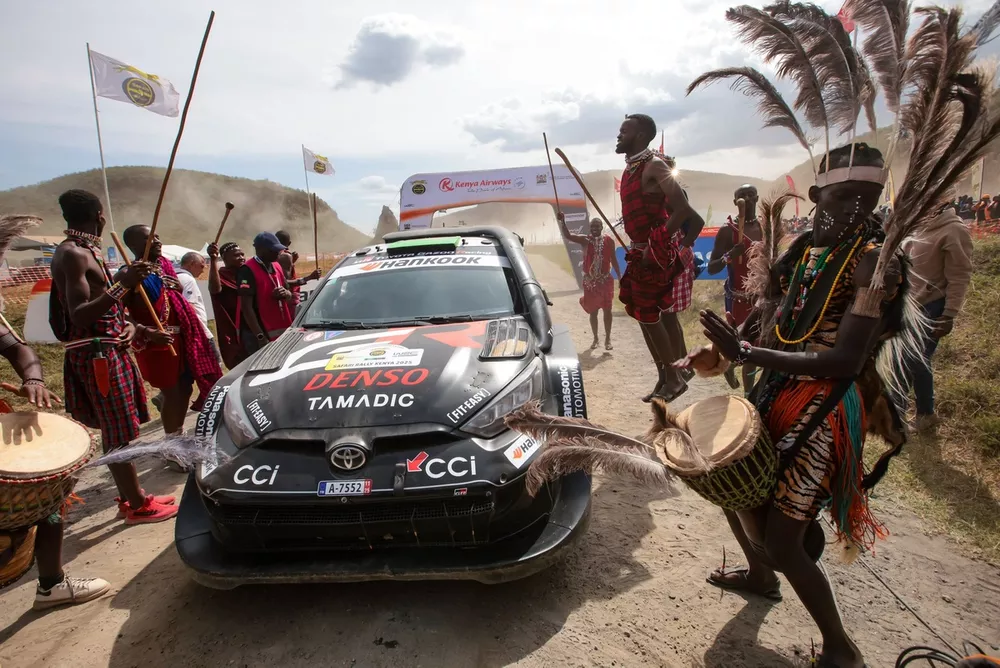 Elfyn Evans, Scott Martin, Toyota Gazoo Racing WRT Toyota GR Yaris Rally1