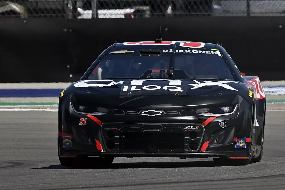 Kimi Raikkonen, Trackhouse Racing, Onx Homes / iLOQ Chevrolet Camaro