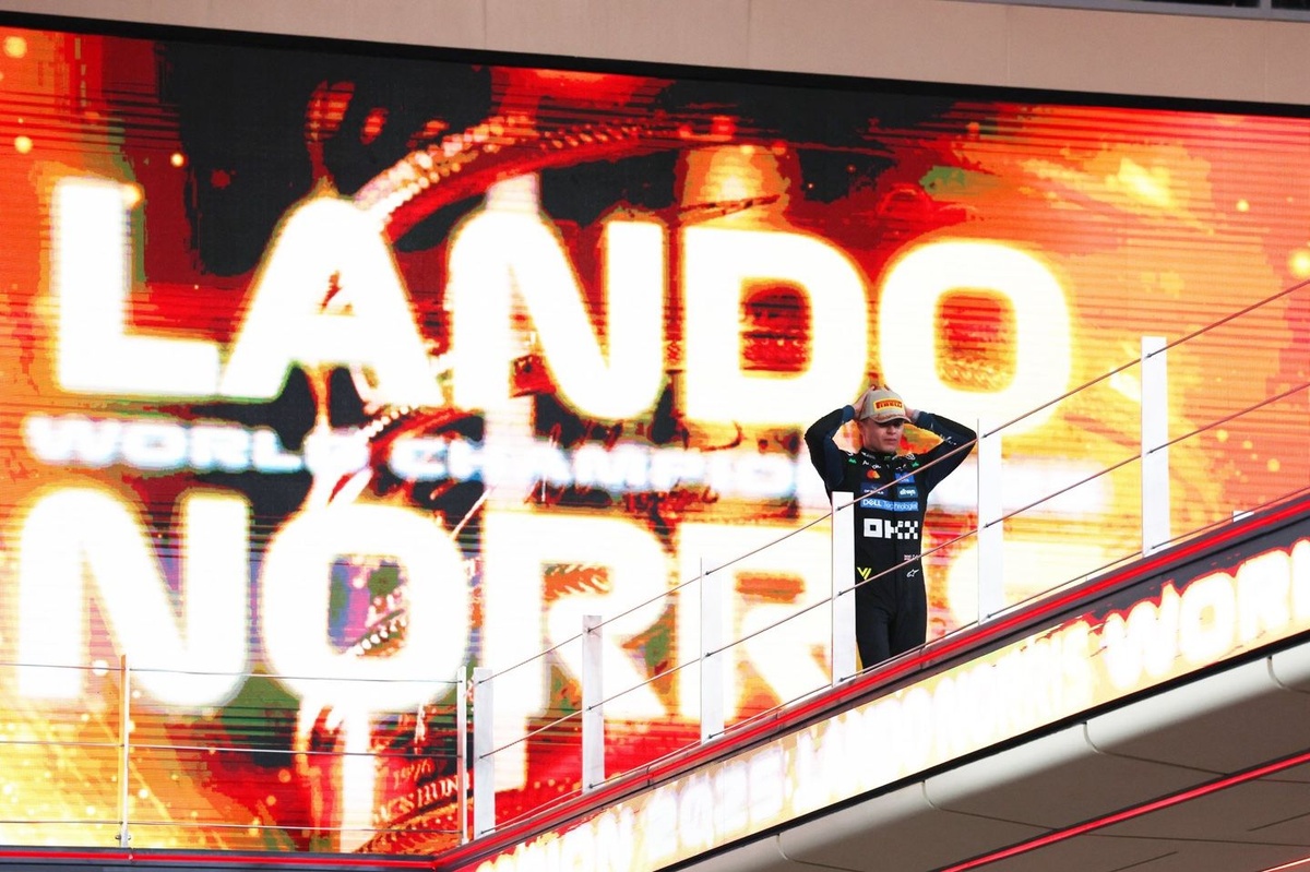 Fotogallery F1 | La festa Mondiale di Lando Norris ad Abu Dhabi