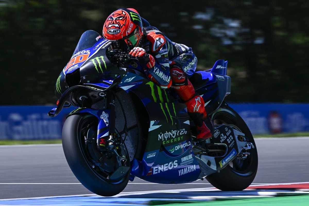 Quartararo retrouve des sensations : "On est loin mais j'ai fait un bon tour"