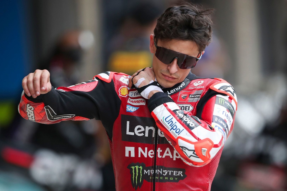 Marquez pushed into his third-longest winless streak in MotoGP by shoulder injury