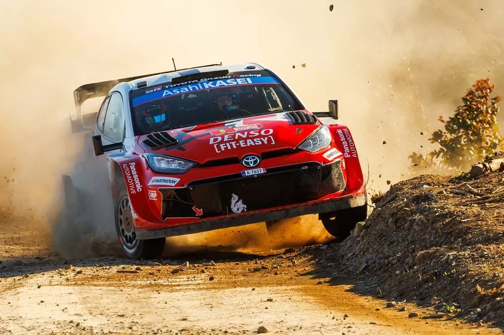 Sami Pajari, Marko Salminen, Toyota Gazoo Racing WRT2 Toyota GR Yaris Rally1