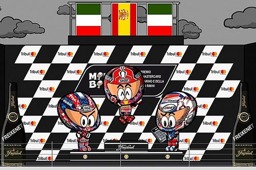 V&iacute;deo: el GP de San Marino 2017 de MotoGP, por MiniBikers 