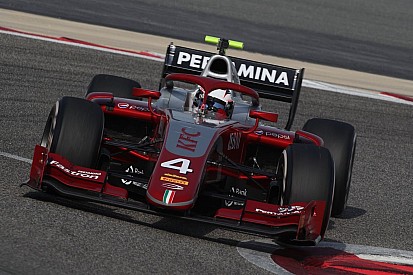 Tes F2 Bahrain: De Vries pimpin hari pertama, Gelael P14