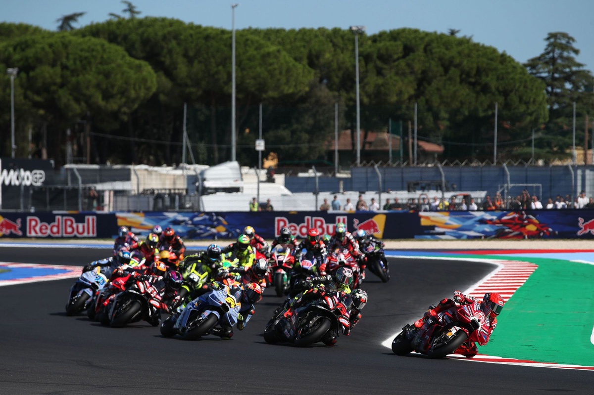 MotoGP San Marino GP: Bezzecchi beats Marquez for record-breaking pole