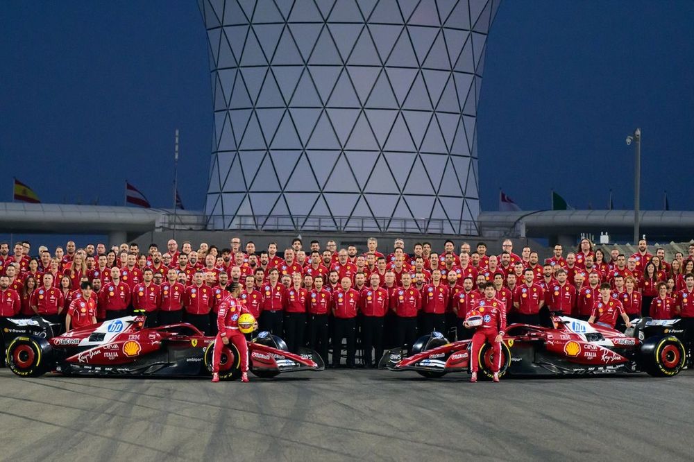 Ferrari team picture