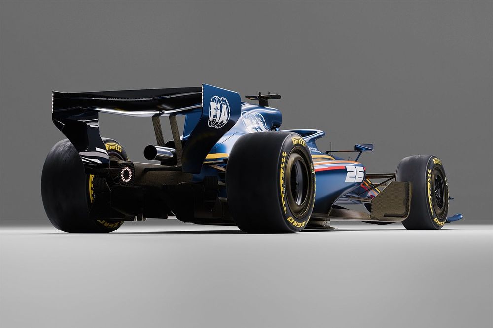 2026 FIA F1 car render