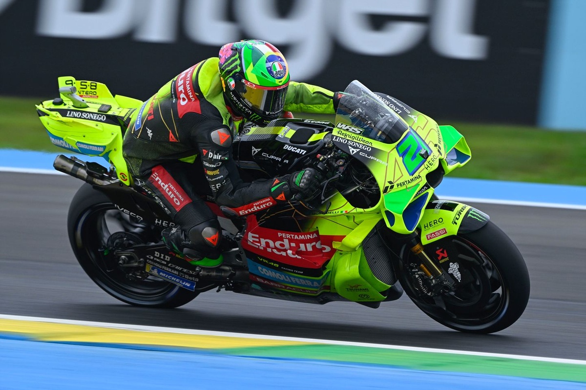 MotoGP: "Não sei o que aconteceu" com a moto, admite Morbidelli após problemas no TL2 do GP do Brasil