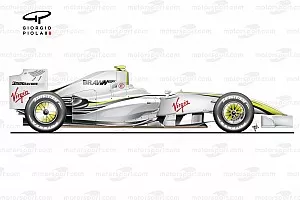 伝説的F1シーズン制したジェンソン・バトン所有のブラウンGP 001が
