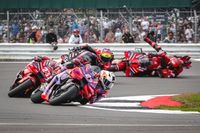 Bagnaia explica su caída en la carrera sprint en Silverstone: no estoy preocupado