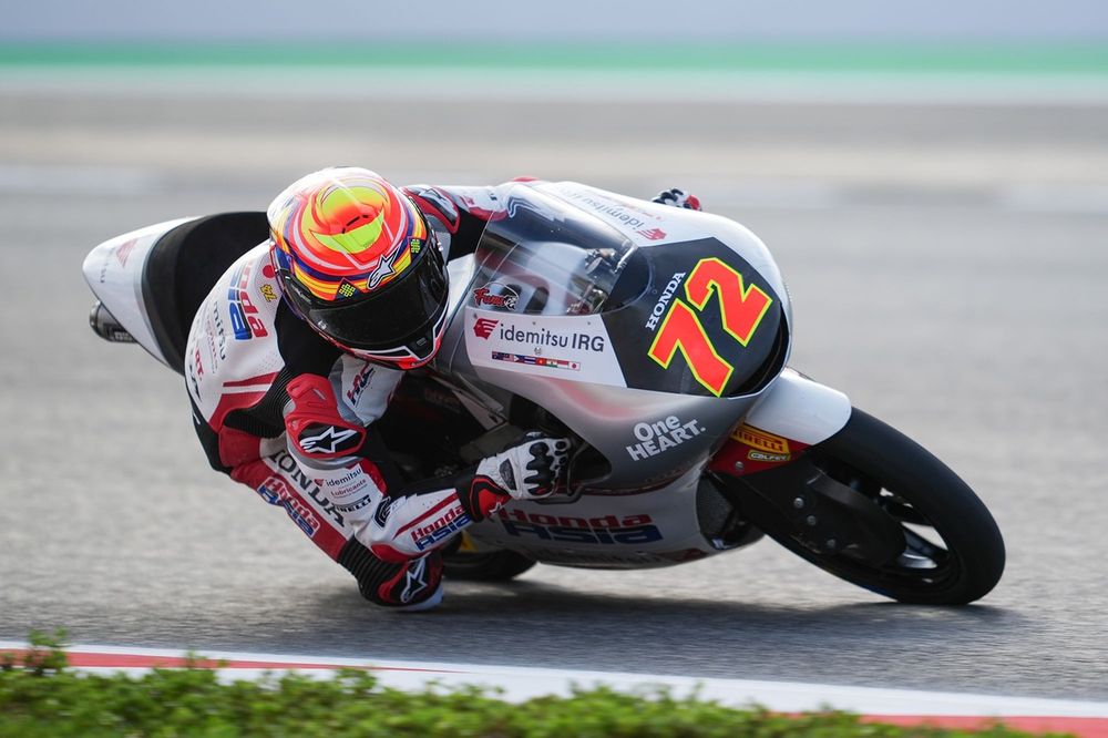 Moto3日本GP プラクティス｜山中琉聖、転倒なんのその3番手タイム