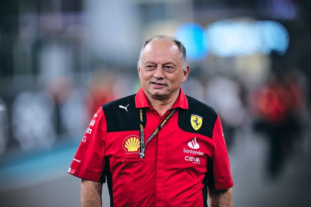 Frederic Vasseur, directeur de la Scuderia Ferrari