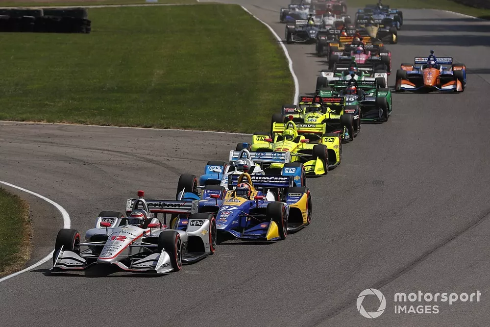 Will Power, Team Penske Chevrolet, en t&ecirc;te au d&eacute;part