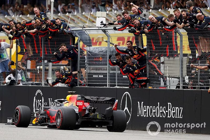 Ganador Max Verstappen, Red Bull Racing
