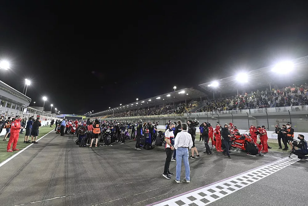 La parrilla del GP de Qatar