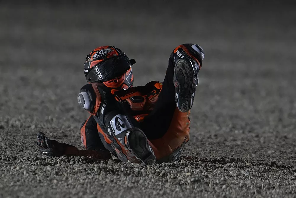 Danilo Petrucci, KTM Tech3 crash