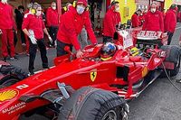 ¡Montoya condujo un Ferrari de Fórmula 1!