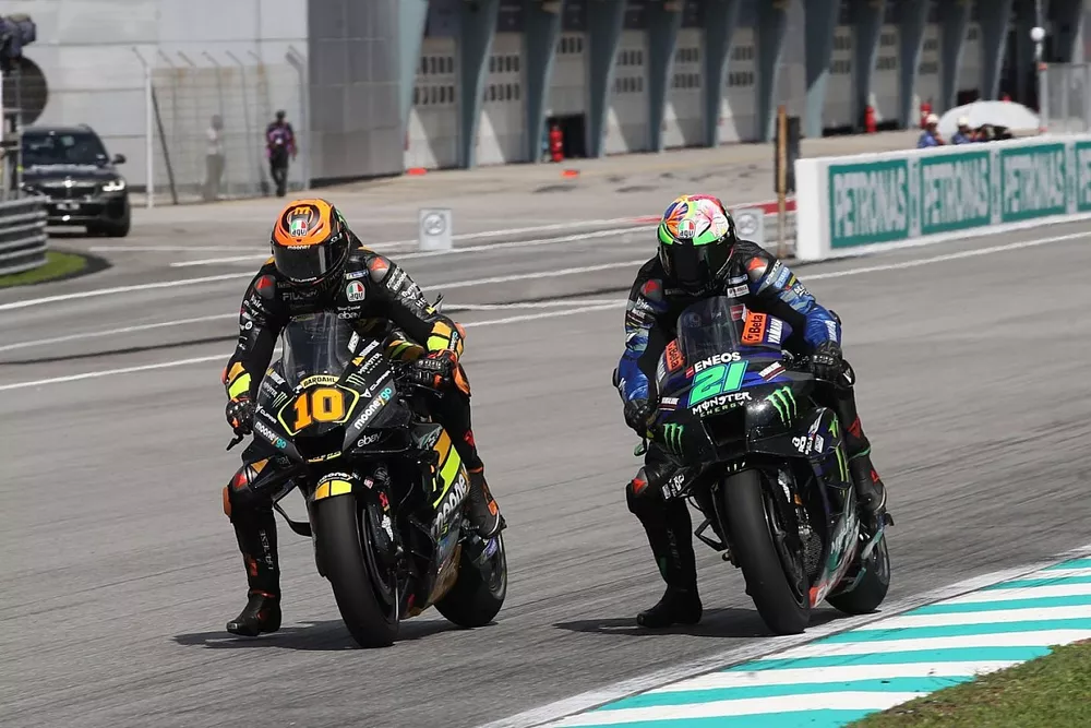 Luca Marini, VR46 Racing Team, Franco Morbidelli, Yamaha Factory Racing