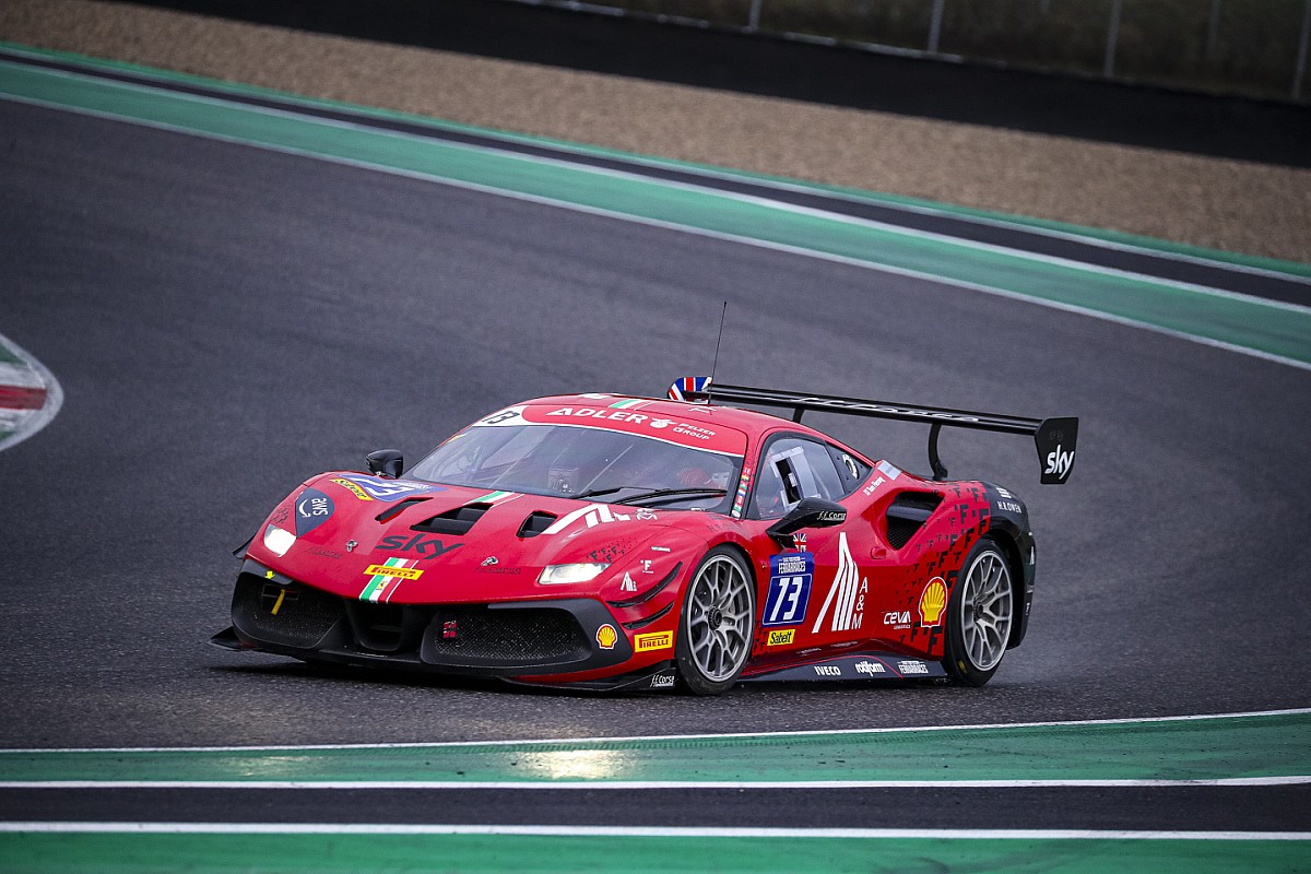 Frank Fleming Racing Ferrari Challenge: Fleming wins Trofeo Pirelli Europe Race 2