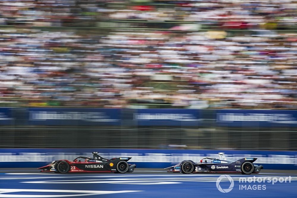 S&eacute;bastien Buemi, Nissan e.Dams, Nissan IMO2 Sam Bird, Virgin Racing, Audi e-tron FE06 