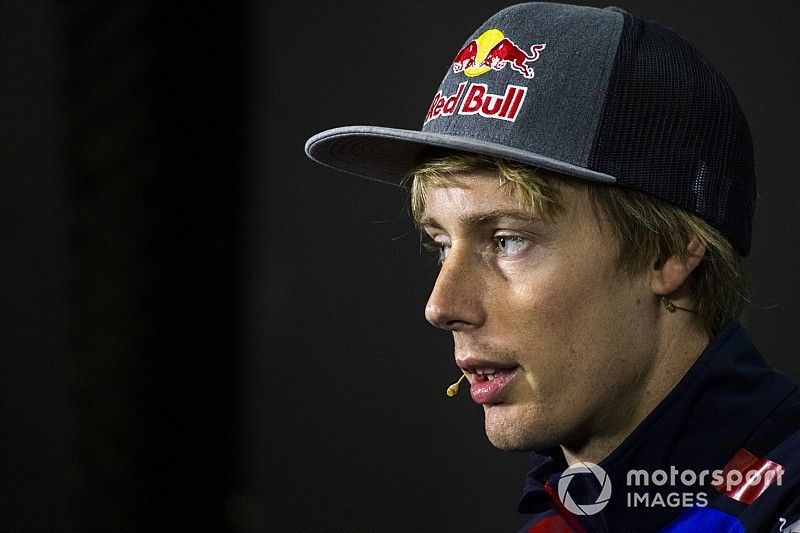 Brendon Hartley, Scuderia Toro Rosso in Press Conference 