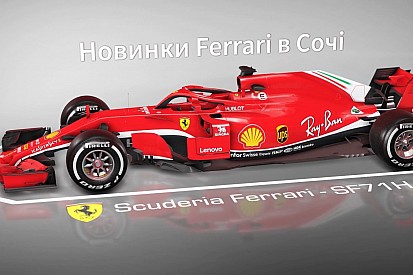 Відео: новинки Ferrari на Гран Прі Росії
