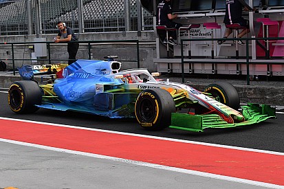 Galería: la parafina, protagonista del test de Hungría de F1