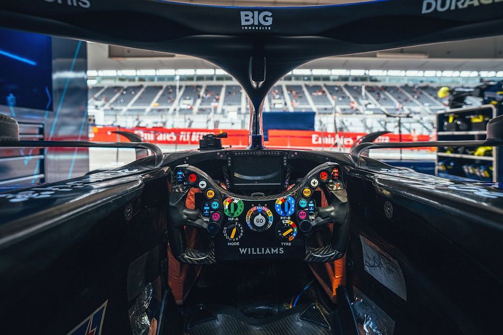 Cabina del Williams Racing FW44