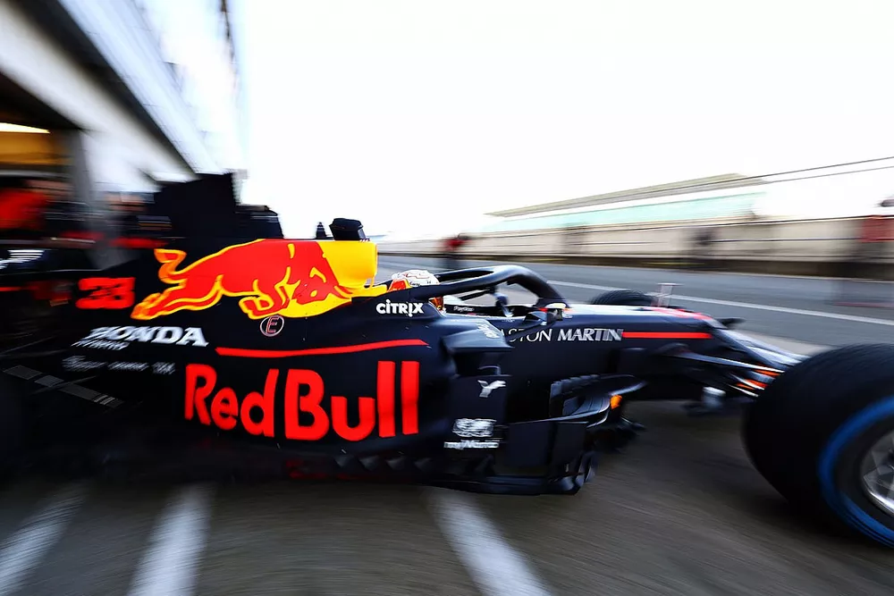 Max Verstappen, Red Bull Racing RB16  