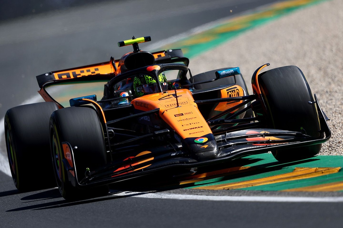 2025年のF1がついに開幕！ 最初のセッションはノリス最速。角田裕毅11