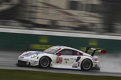Porsche “in bad situation” if Sebring rain arrives